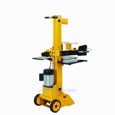 best quality 7ton 8ton Electrical hydraulic portable wood processor fast vertical wood log splitter